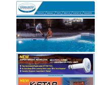 Tablet Screenshot of consolidatedpool.com